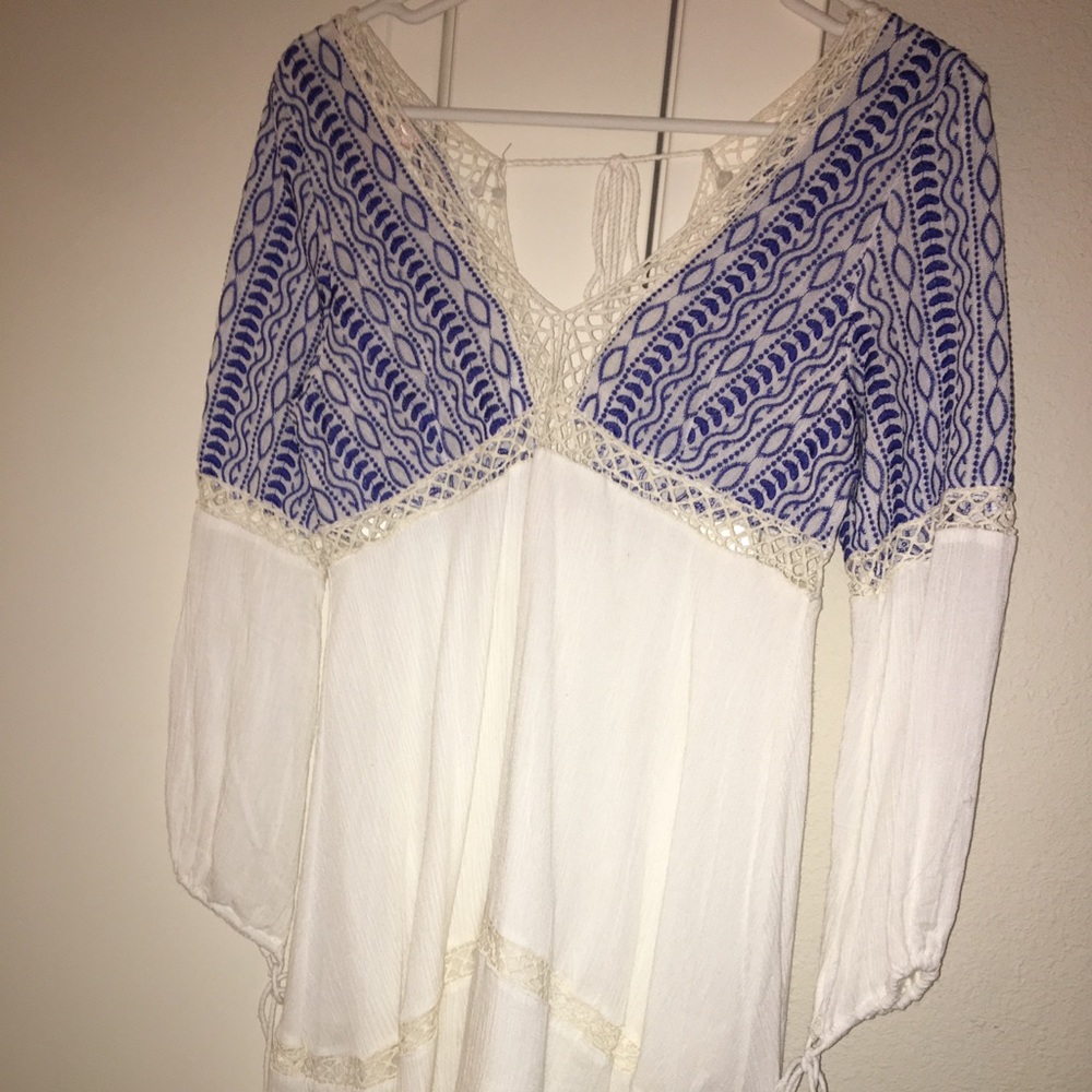 Boho mini dress